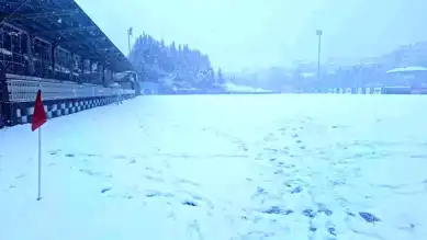 Kocaeli'de 122 Amatör Futbol Maçı Kar Yağışı Yüzünden Ertelendi