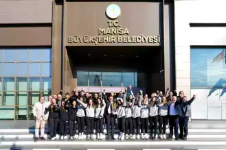 Manisa Büyükşehir Belediyespor Kadın Voleybol Takımı 1. Lige Yükseldi!