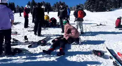 Uludağ'da Kayak Kazası: 3 Yaralı